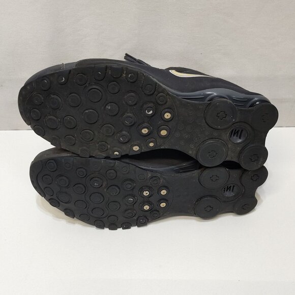 Nike Shox NZ Dark Gray 378341-059 NuBuck Upper Athletic Shoes Mens 12 Cushioned - Picture 7 of 9